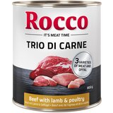 Rocco Classic Trio di Carne - 24 x 800 g - Govedina, jagnjetina & perutnina Cene