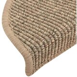  Samoljepljivi otirači za stepenice 15 kom 56x17x3 cm tamnobež | shoptok.hr