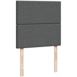  Krevet s oprugama i madracem tamnosivi 90 x 190 cm od tkanine | shoptok.hr