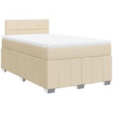 Krevet box spring s madracem krem 120 x 190 cm od tkanine | shoptok.hr