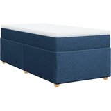  Krevet s oprugama i madracem plavi 80x200 cm od tkanine | shoptok.hr