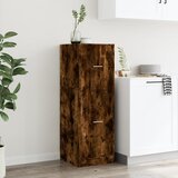 Ormarić za lijekove boja dimljenog hrasta 40x41x118 cm drveni | shoptok.hr