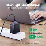 Ugreen zidni punjač (70817) - Type-C- PD GaN 3.0 - 65W 4A - crni | shoptok.hr