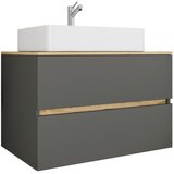 MID.YOU KOPALNICA antracit, medeni hrast | Shoptok.si