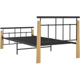  Za krevet od metala i masivne hrastovine 100 x 200 cm | shoptok.hr