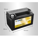 Varta Akumulator Powersports AGM YTX7A-BS, 12V, 6Ah, L+ Cene