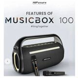 HiFuture Zvučnici MusicBox 100 70W bluetooth + 2 mikrofona, crni | ePonuda.com