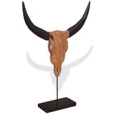  Skulptura lubanje bika tikovina 66x15x88 cm | shoptok.hr