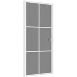  Unutarnja vrata 93 x 201,5 cm Bijela od ESG stakla i aluminija | Eponuda.com