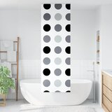 Rolo zavjesa za tuš 60x240 cm širina tkanine 56 cm | shoptok.hr