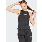 Adidas Top 'Essentials Linear' črna / bela | Shoptok.si