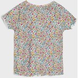 Sinsay Pamučne majice s cvjetnim motivom 3 pack | shoptok.hr