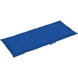 Jastuci za vrtne stolice 2 kom plavi 120 x 50 x 3 cm od tkanine | shoptok.hr