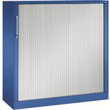 C+P Omara z rolojem ASISTO, višina 1292 mm, širina 1200 mm, encijan modre/svetlo sive barve | Shoptok.si