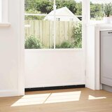  Držač četke za vrata 2 pcs Crna 100 cm Aluminijski legura | shoptok.hr