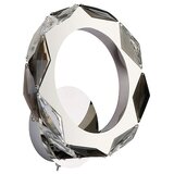 Globo Karilion Okrugla zidna LED svjetiljka (8 W, Ø x V: 24 x 25,5 cm, Srebrna, Topla bijela) | shoptok.hr