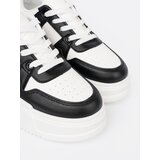 Shelvt Stylish black and white sneakers with a thick sole | Shoptok.si