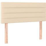  box spring s madracem LED krem 80 x 200 cm od tkanine | shoptok.hr