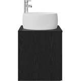  Umivaonik s policom Crni hrast 49,5 x 44,5 x 66 cm | shoptok.hr