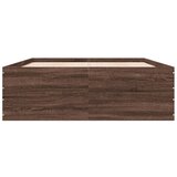  Okvir kreveta smeđa boja hrasta 120x200 cm konstruirano drvo | shoptok.hr