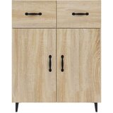  Komoda sonoma hrast 69,5x34x90 cm inženirski les, (20600752) | Shoptok.si