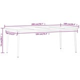  9-dijelni vrtni blagovaonski set s jastucima crni | shoptok.hr