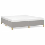  Okvir za krevet s oprugom svjetlosivi 180x200 cm od tkanine | shoptok.hr