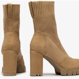 Resti Women's camel-colored Flexi Booties | ePonuda.com