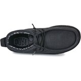Hey Dude Polškornji WALLY MID STRECH CANVAS Črna | Shoptok.si