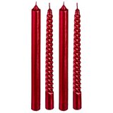 Atmosphera set 4 sveće 48 gr crvena (129849RG) | ePonuda.com