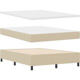  Krevet s uzglavljem s madracem Svijetlo zelena siva 140x200 cm Baršunasta tkanina | shoptok.hr