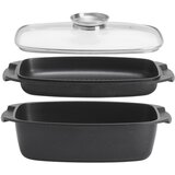 Gourmesto Bräter Black Line Schwarz Ca. 4,5 L u