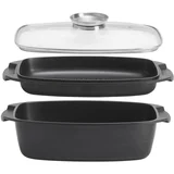 Bräter Black Line Schwarz Ca. 4,5 L