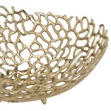 Eglo 427496 - Dekorativna činija KIMITSU, prečnik 40 cm, zlatna | Eponuda.com
