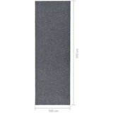 Dugi tepih za hvatanje nečistoće 100 x 350 cm sivi | shoptok.hr