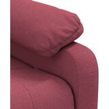 vidaXL Masažna fotelja od tkanine crvena boja vina | shoptok.hr