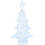 vidaXL Božično drevo med 160 LED Hladno bela 150 cm Akril | Shoptok.si
