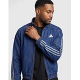 Adidas Jeans jakne STADIUM LOOSE FIT DENIM TRACK Track Top Modra | Shoptok.si