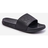 Big Star Lightweight men's slippers with Big Star logo black | Eponuda.ba