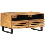 vidaXL Stolić za kavu 80x55x40 cm od masivnog grubog drva manga Cijene