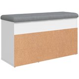  Klupa za cipele bijela 82x32x45,5 cm inženjerski drvo | shoptok.hr
