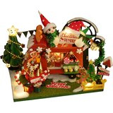 Dardanar Ročno sestavljeni ustvarjalni modeli igrač v božični trgovini, (21199709) | Shoptok.si