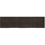  Kupaonska radna ploča tamnosmeđa 200x50x(2-6) cm tretirano drvo | shoptok.hr