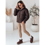 DStreet Kurtka damska pikowana LAROSE brązowa | shoptok.hr