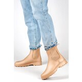 primohurt Beige women's Wellington boots with an elastic sock upper | shoptok.hr