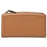 Kate Spade Velika ženska denarnica Zip Slim Wallet K5613 Rjava