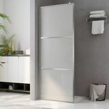 Pregrada za tuširanje s cijelim mutnim staklom ESG 90 x 195 cm | shoptok.hr