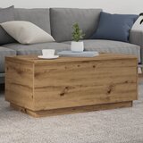 Furnova Klubska mizica z LED lučkami artisan hrast 90x50x40 cm, (21914162) Cene