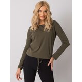 BASIC Feel Good Blouse-RV-BZ-5122.02P-khaki | Shoptok.si