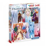 Clementoni Puzzle 2x20 Frozen 2 (CLE24759), (21215588) | Shoptok.si